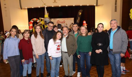  El Consejo de Administración y la Comisión de Sociales del Club Deportivo Potosino, organizadores de la Posada.