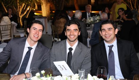  Pablo Quiroz, Juan Pablo Córdova y Juan Pablo Fonseca.
