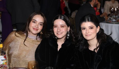 Estefanía Alcalá, María Ruan y Vale Ruiz.