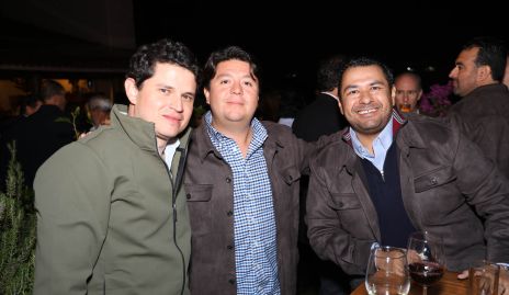  Víctor Paulín, Daniel Zollino y Alejandro Torres.