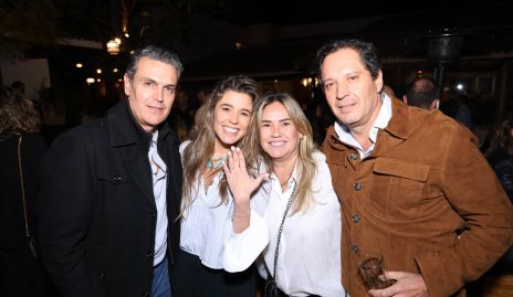  Huicho Fernández, Sofía López, Daniela Benavente y Jorge Morales.