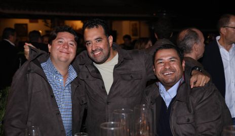  Daniel Zollino, Mauricio Romo y Alejandro Torres.