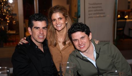  Alejandro Valladares, Lu López y Víctor Paulín.