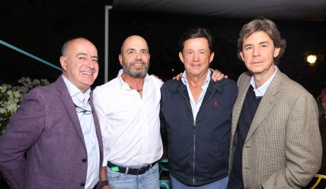  Rafael Olmos, Jeppo Mahbub, Chato López y Jaime López.