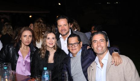  María José Abaroa, Sandra Pérez, Héctor Vázquez, Checo Quibrera y Rafael Lebrija.