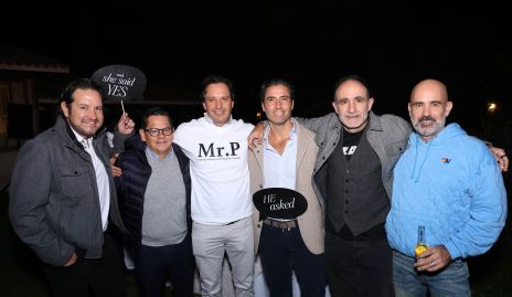  Héctor Vázquez, Checo Quibrera, Jorge Morales, Rafael Lebrija, Juanca Abaroa y Polo de la Garza.