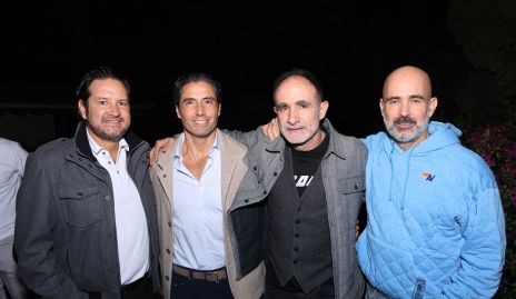  Héctor Vázquez, Rafael Lebrija, Juan Carlos Abaroa y Polo de la Garza.