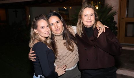  Pau López, Ana Paula Valdés y Gabriela Artolózaga.