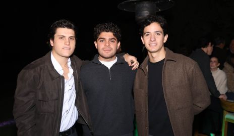  Piero Pizzuto, César Morales y Emilio Castro.