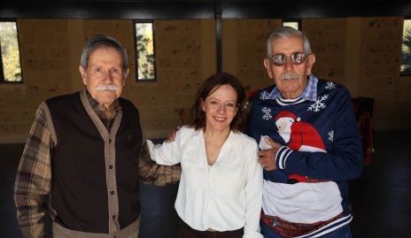  Jorge Mancilla, Elba Mancilla y Carlos Mancilla.