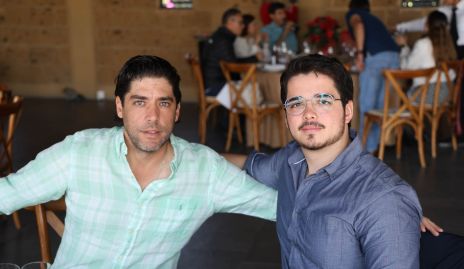  Kike González y Gustavo Tamez.