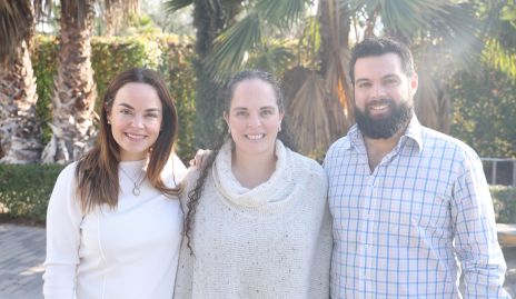  Ali Díaz Infante, Andrea Díaz Infante y Arturo Zapata.