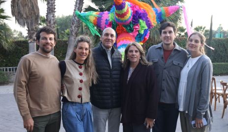  Familia Hernández Díaz Infante, Gerardo, Benilde, Alfredo, Benilde, Alfredo y Beatriz.