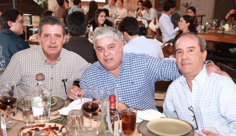  Carlos Malo, Gerardo Córdova y Leo Martínez.