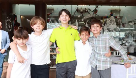  Jero, Jorge, Víctor, Roberto y José.