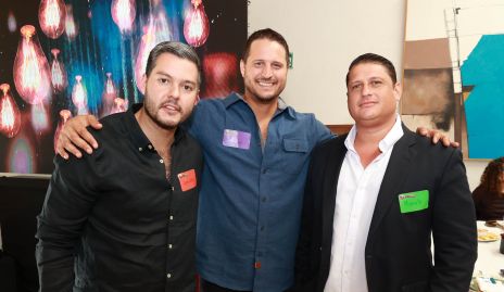  Juan Carlos Magdaleno, José Pablo Ortiz y Manuel Ordorica.