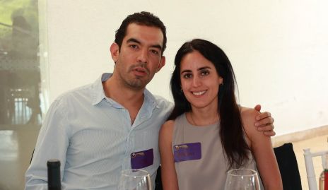  José Eduardo Torres y Bárbara Palau.