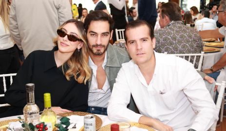  Ximena Loustanau, Michel Duval y Juan Fer Rojas.