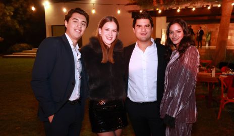  Miguel Ruíz, Mariana Mendizábal, José Pablo Piñero y Valeria del Sol.