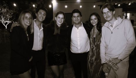  Camila Ocejo, Miguel Ruíz, Mariana Mendizábal, José Pablo Piñero, Valeria del Sol y Javier Hernández.