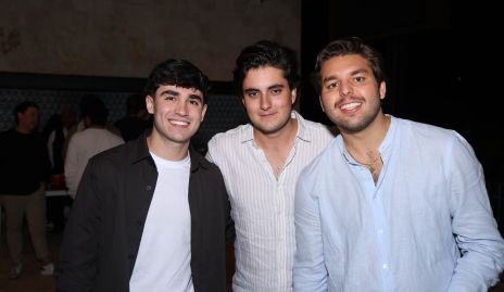  Iñaki Abaroa, Javier Alcalde y Moisés Payán.