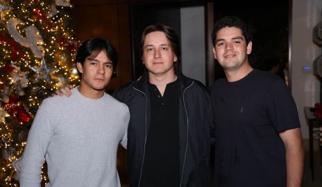  Franco Sánchez, Santiago Toledo y Patricio Vera.