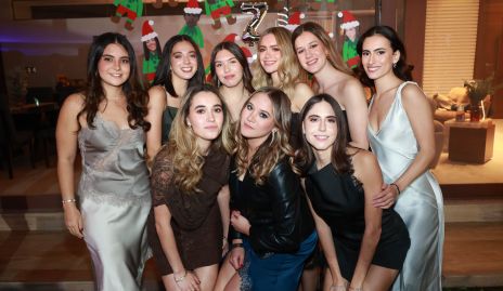   Connie Hermosillo, Geraldine Perales, Isabela Siller, Sofía Medina,  Mariana Mendizábal, Daniela López, Sofía Garza, Anna Murphy y María de la Torre.