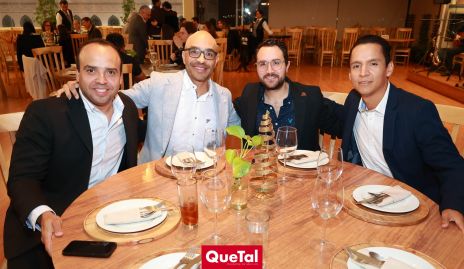  Luis Ponce, Eduardo Canicoba, Salvador Foyo y Manuel Monjarás.