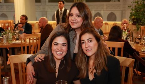  July Valle, Sandra Domínguez y Ximena Fernández.