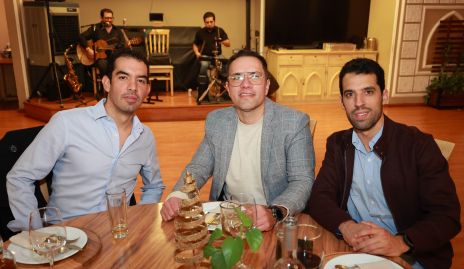  José Eduardo Torres, Paco Cerrillos y Alejandro Romo.