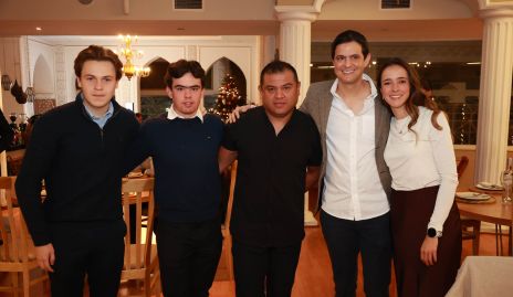  Marcelo Torre, Emilio Gutiérrez, Benjamín Portales, José Cabrera y María Cueli.