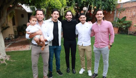  Marcelo Castillo, Juan Pablo Castillo, Federico Garza, Diego Romero, Héctor Solís y David Barrientos.