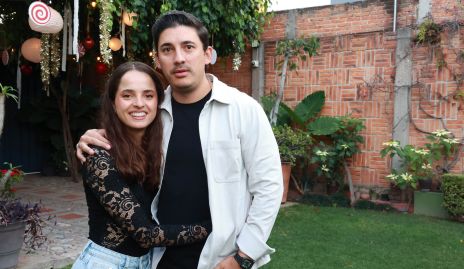  María Gameros y Federico Garza.