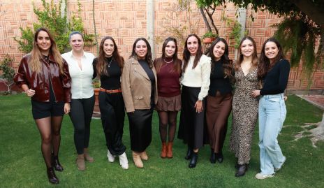  Lucía Borbolla, Georgina Rivera, Andrea Zúñiga, Mónica del Castillo, Karla Villalpando, Andrea Cuevas, Ximena López, Ana Paty Gerardo y María Gameros.