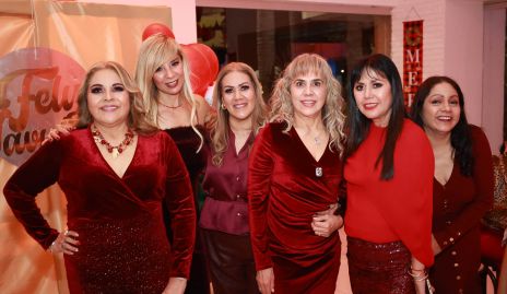  Leticia Longoria, Lucía Zarzosa, Rosy Hernández, Kuki Colorado e Irma Navarro.