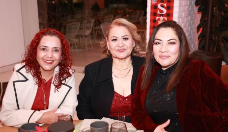  Sofía Lugo, Luisa Vázquez y Sandra Zaragoza.