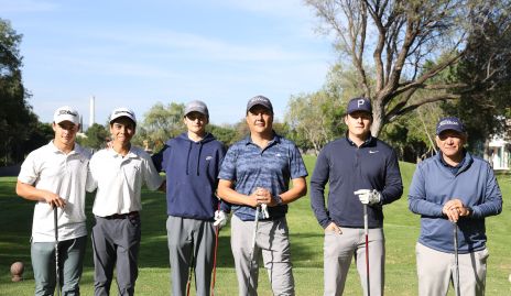  Sebastián Gonzalez, Rodrigo Mendoza, Bernardo González, Luis Antonio Hernández, Diego Moreno y Rafael Humara.