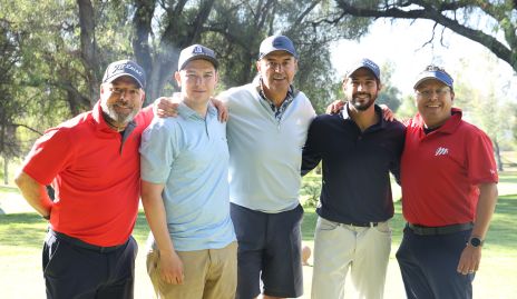  Rafael Espinoza, Fernando Pérez, Fernando Pérez, José Luis Leiva y Beto Espinoza.