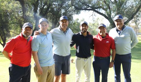  Rafael Espinoza, Fernando Pérez, Fernando Pérez, José Luis Leiva, Beto Espinoza y Jorge Gutiérrez.