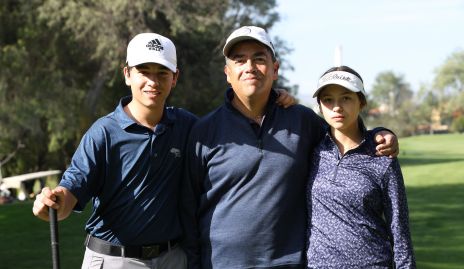  Toño Acebo, Toño Acebo y Melisa Acebo.