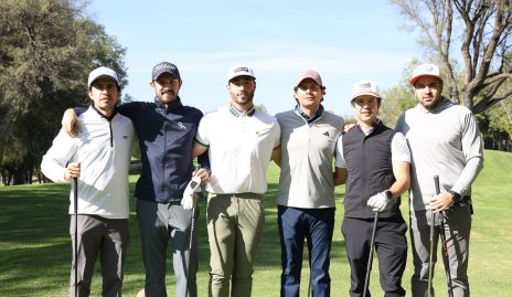  Guillermo Gómez, Jorge Gómez, Daniel Granados, Roberto Solino y Rodrigo Palos.