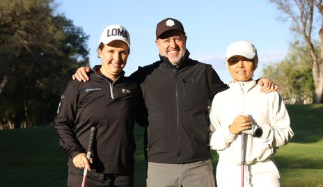  Sofía Torres, Daniel Carreras y Lorena Torres.
