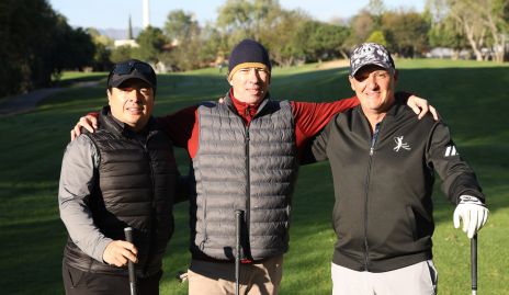  Enrique González, Paco Espinoza y José Victoriano Martínez. 
