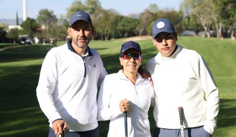  José Antonio González, Maritere García y Juan Pablo González.