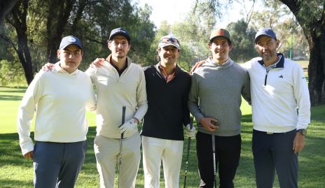 Juan Pablo González, Diego Jourdain, Gerardo Valle, Julián Abud y José Antonio González.