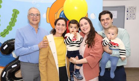  Alfonso Ledezma, Tere Raymond, Luis Torres, Tere Ledezma, Luis Torres y Juan Pablo Torres.