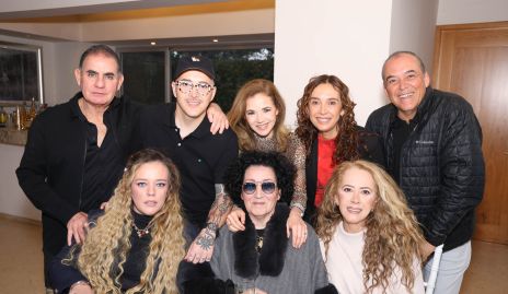  Eduardo Zendejas, Cristian Werge, Sigrid Werge, Beatriz Sánchez, Johan Werge, Ana Mestas, Queta González y Jalma Werge.