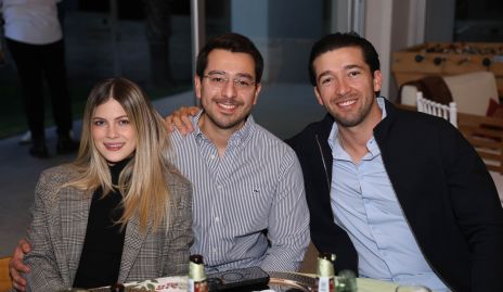 Mariane Kick, Saul Payán yJohan Werge.