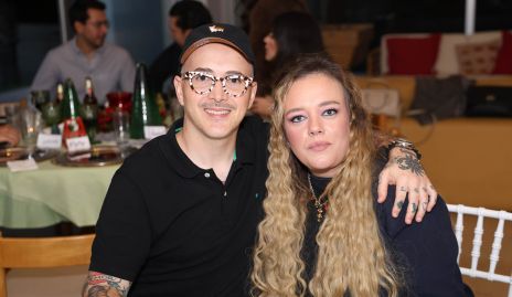  Cristian Werge y Ana Mestas.