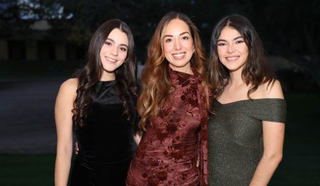  Sigrid Zendejas, Yalma Payán y Úrsula Werge.